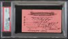 William Cody “Buffalo Bill” Signed 2.5×4.25 1908 Season Pass Auto 9! PSA Slabbed Sale Coupon