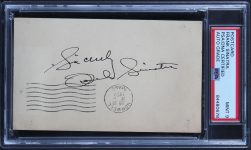 Frank Sinatra Authentic Signed 3.25×5.5 1953 Postcard Auto Mint 9! PSA Slabbed Sale Coupon