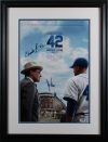 Harrison Ford & Chadwick Boseman 42 Signed Framed 12×18 Photo PSA/DNA #S10867 Sale Coupon