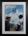 Harrison Ford & Chadwick Boseman 42 Signed Framed 12×18 Photo PSA/DNA #S10867 Sale Coupon