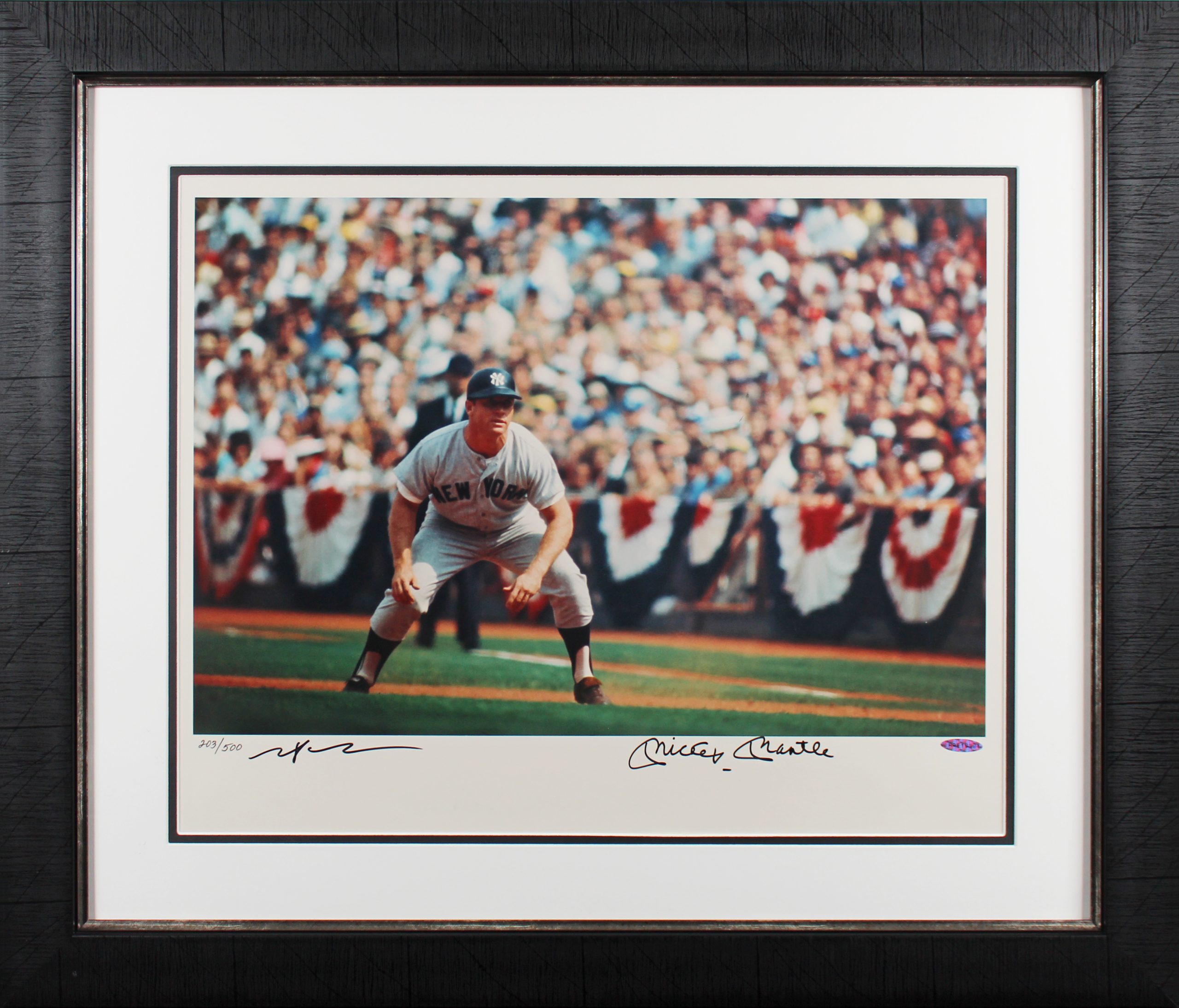 Mickey Mantle Authentic Signed 16×20 Framed Photo Auto Graded Gem 10! UDA & BAS Sale Coupon