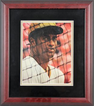 Pirates Roberto Clemente “Best Wishes” Signed & Framed 8×11 Magazine Page JSA Sale Coupon