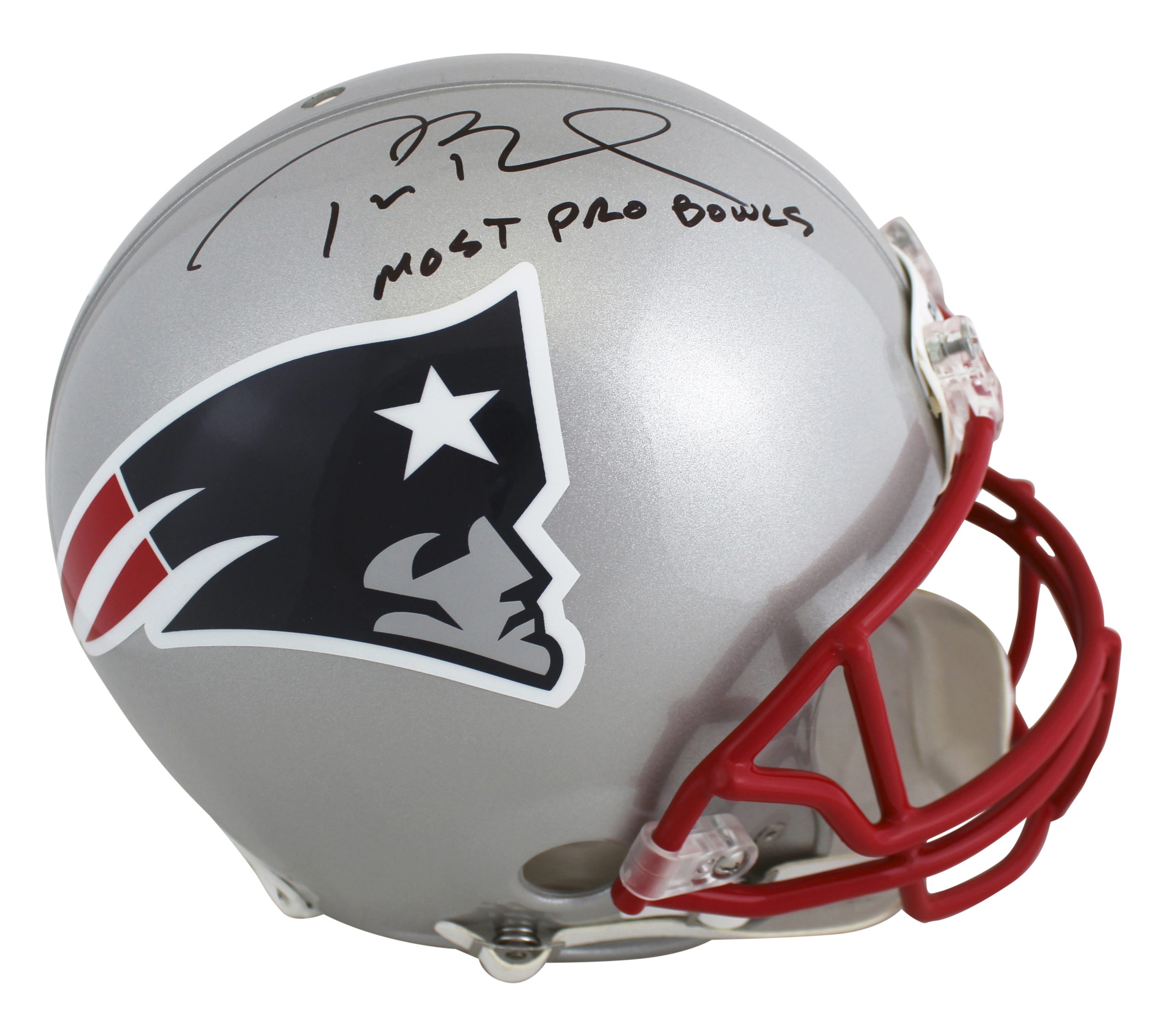 Patriots Tom Brady “Most Pro Bowls” Signed Full Size Proline Helmet Tri Star Sale Coupon