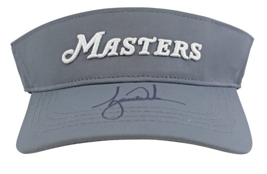 Tiger Woods Authentic Signed Masters Visor Hat Autographed JSA #BB96421 Sale Coupon