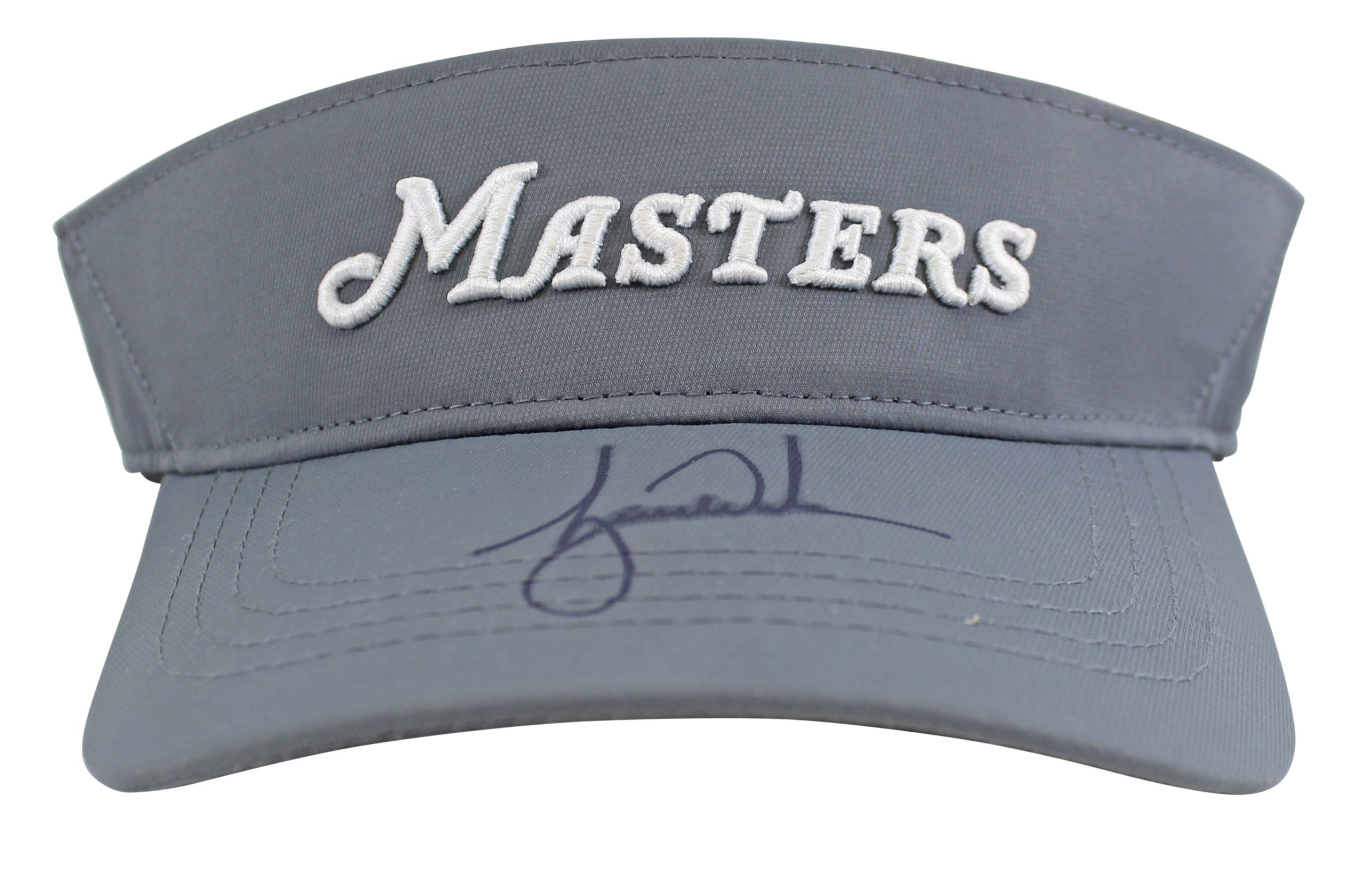 Tiger Woods Authentic Signed Masters Visor Hat Autographed JSA #BB96421 Sale Coupon