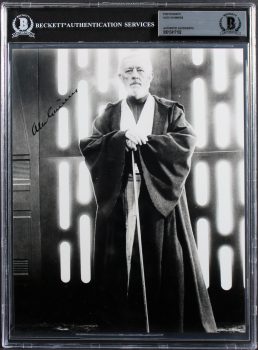 Alec Guinness Star Wars Authentic Signed 8×10 B&W Photo Auto 10! BAS Slabbed Sale Coupon