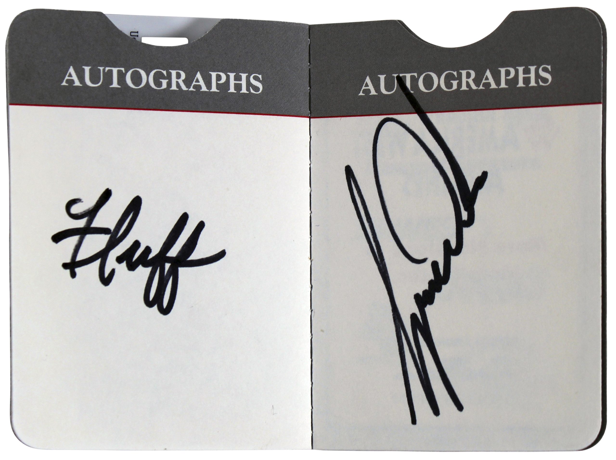 Tiger Woods & Mike “Fluff” Cowan Signed Phoenix Open Autograph Book PSA #T01176 Sale Coupon