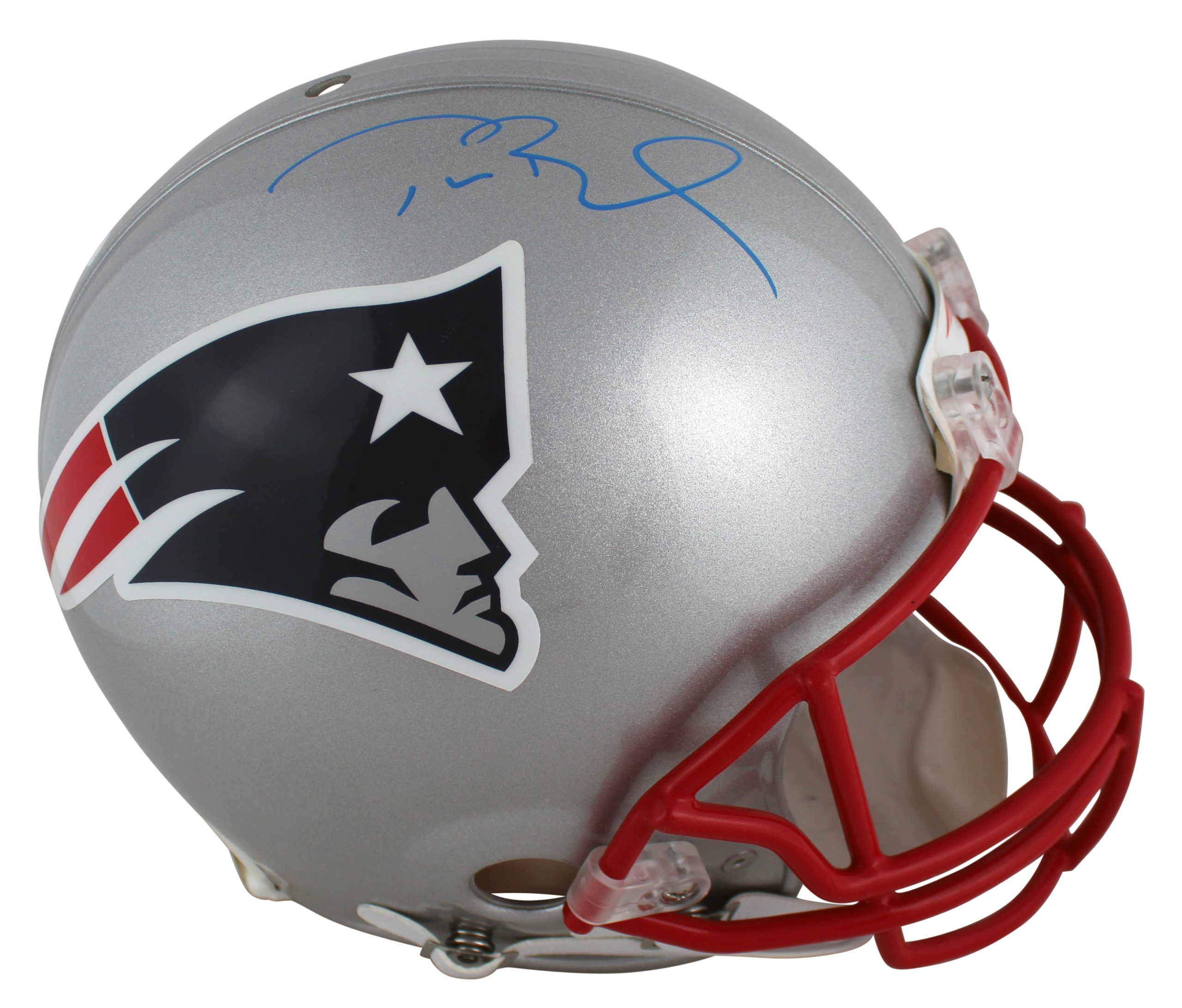 Patriots Tom Brady Authentic Signed Full Size Proline Helmet Tri Star #7845475 Sale Coupon