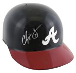 Braves Chipper Jones Authentic Signed 8/6/2010 Game Used Batting Helmet RPM Sale Coupon