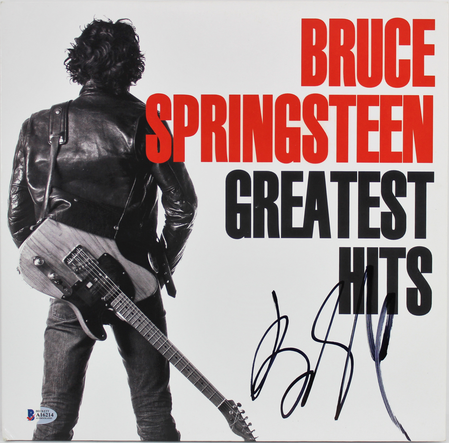 Bruce Springsteen Authentic Signed Greatest Hits Album Cover BAS #A16214 Sale Coupon