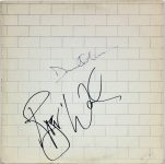 Roger Waters & David Gilmour Pink Floyd Signed The Wall Album Cover BAS #A00298 Sale Coupon