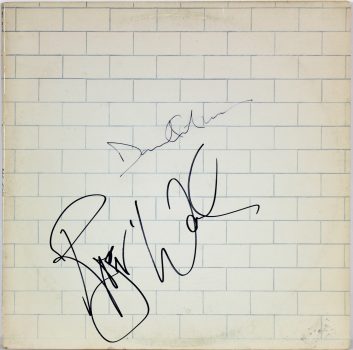 Roger Waters & David Gilmour Pink Floyd Signed The Wall Album Cover BAS #A00298 Sale Coupon