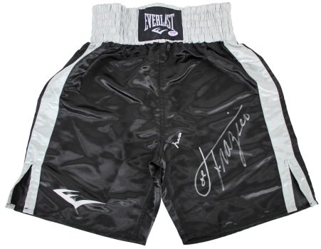 Muhammad Ali & Joe Frazier Signed Black Everlast Boxing Trunks PSA Itp #3A60518 Sale Coupon