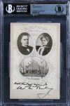William McKinley “With Regards” Signed 4.25×6.5 1896 Cabinet Photo BAS Slabbed Sale Coupon