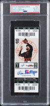 Dodgers Vin Scully Signed Final Game Full Ticket Stub Grade Auto 10! PSA Slabbed Sale Coupon