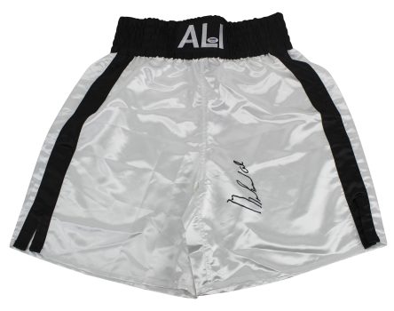 Muhammad Ali Authentic Signed White Ali Boxing Trunks PSA/DNA Itp #4A01729 Sale Coupon