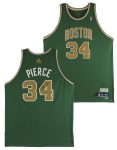 Celtics Paul Pierce Signed 2006 Green Reebok Game Issued Jersey BAS #AB77648 Sale Coupon