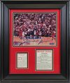 Bulls Michael Jordan Authentic Signed 8×10 Framed Photo UDA #SHO04663 Sale Coupon
