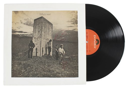 The Who Keith Moon Authentic Signed Who’s Next Album Cover W/ Vinyl JSA #XX37513 Sale Coupon