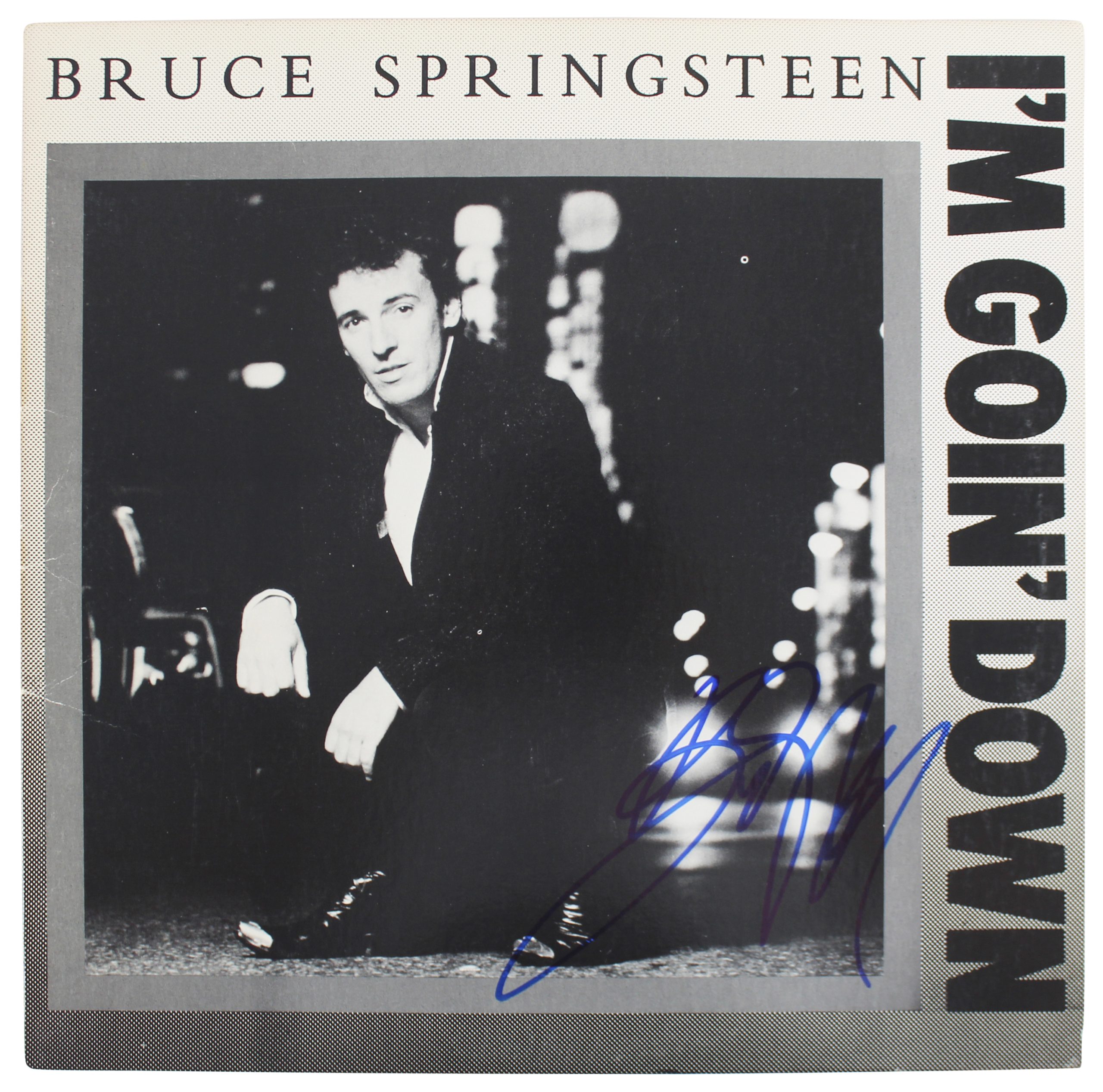 Bruce Springsteen Signed I’m Going Down Album Cover Auto Graded 10! BAS #AB77694 Sale Coupon
