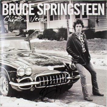 Bruce Springsteen Signed Chapter And Verse Album Cover W/ Vinyl JSA #Z71257 Sale Coupon