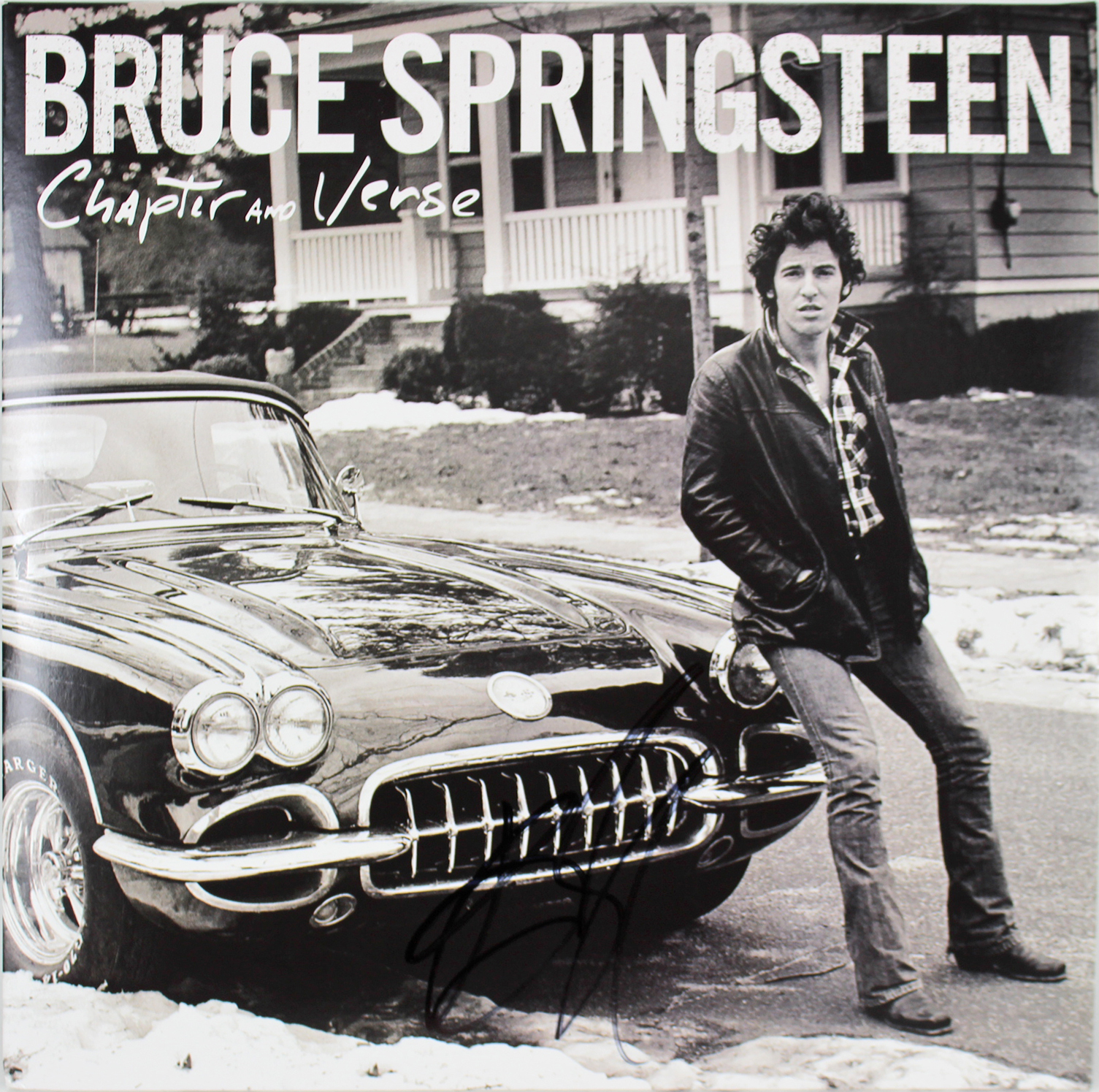 Bruce Springsteen Signed Chapter And Verse Album Cover W/ Vinyl JSA #Z71257 Sale Coupon