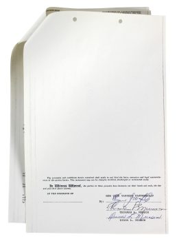 Yankees Thurman Munson Authentic Signed 4 Page Lease  Document BAS #A78930 Sale Coupon
