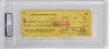 Dodgers Jackie Robinson Authentic Signed 3.25×8.25 1962 Check PSA/DNA Slabbed Sale Coupon