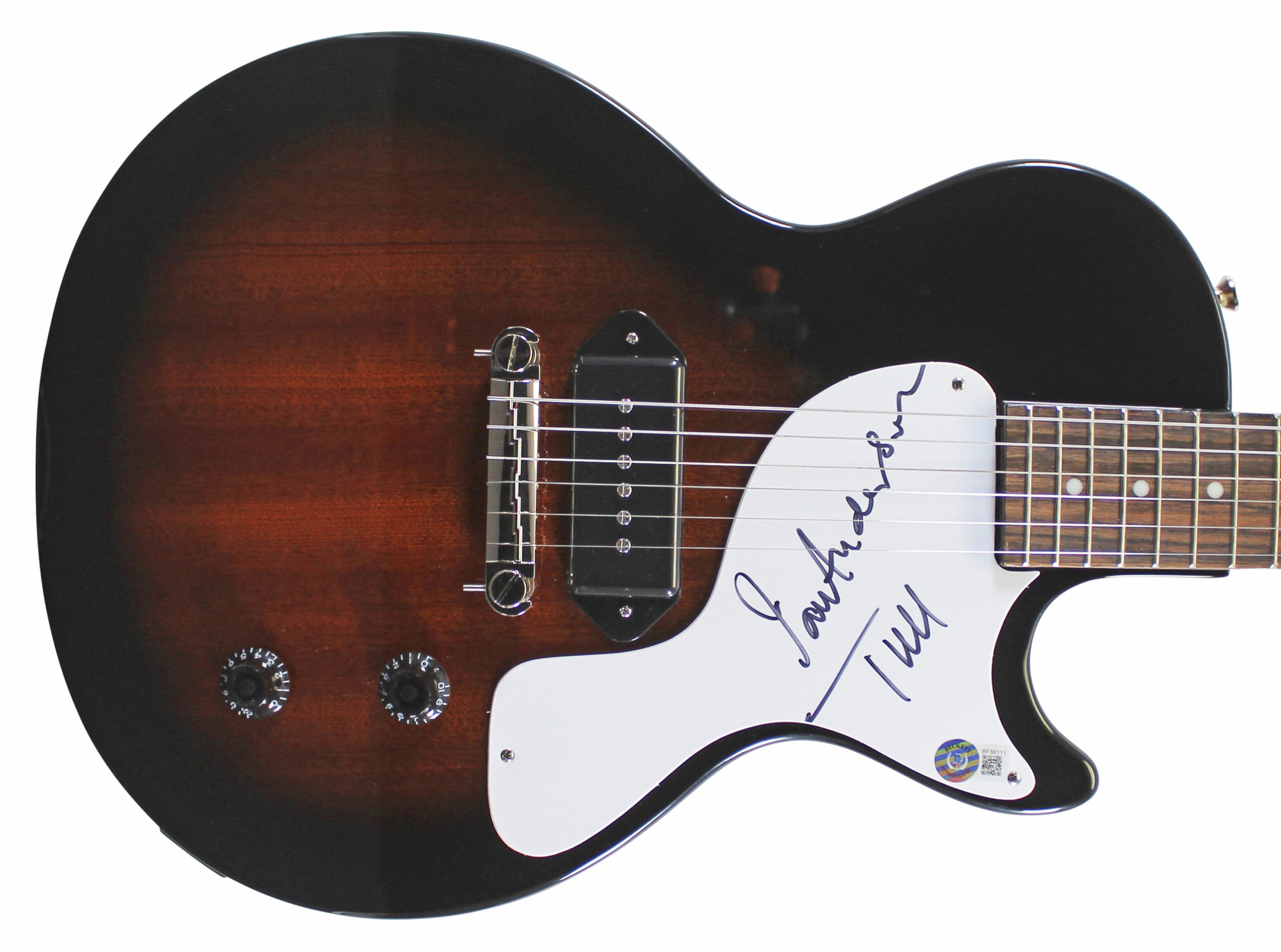 Ian Anderson Jethro Tull Signed Epiphone Les Paul Jr. Guitar BAS #BF88111 Sale Coupon