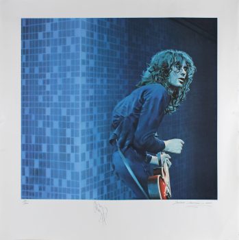 Jimmy Page Signed 30×33 Sandra Lawrence Art Print LE #261/300 BAS #A25962 Sale Coupon