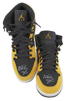 Lakers Magic Johnson Signed 2018 Nike Air Jordan 1 Mid Size 10 Shoes w/ Box BAS Sale Coupon
