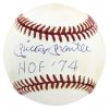 Yankees Mickey Mantle ‘HOF 1974’ Signed Authentic OML Baseball PSA/DNA #D65762 Sale Coupon