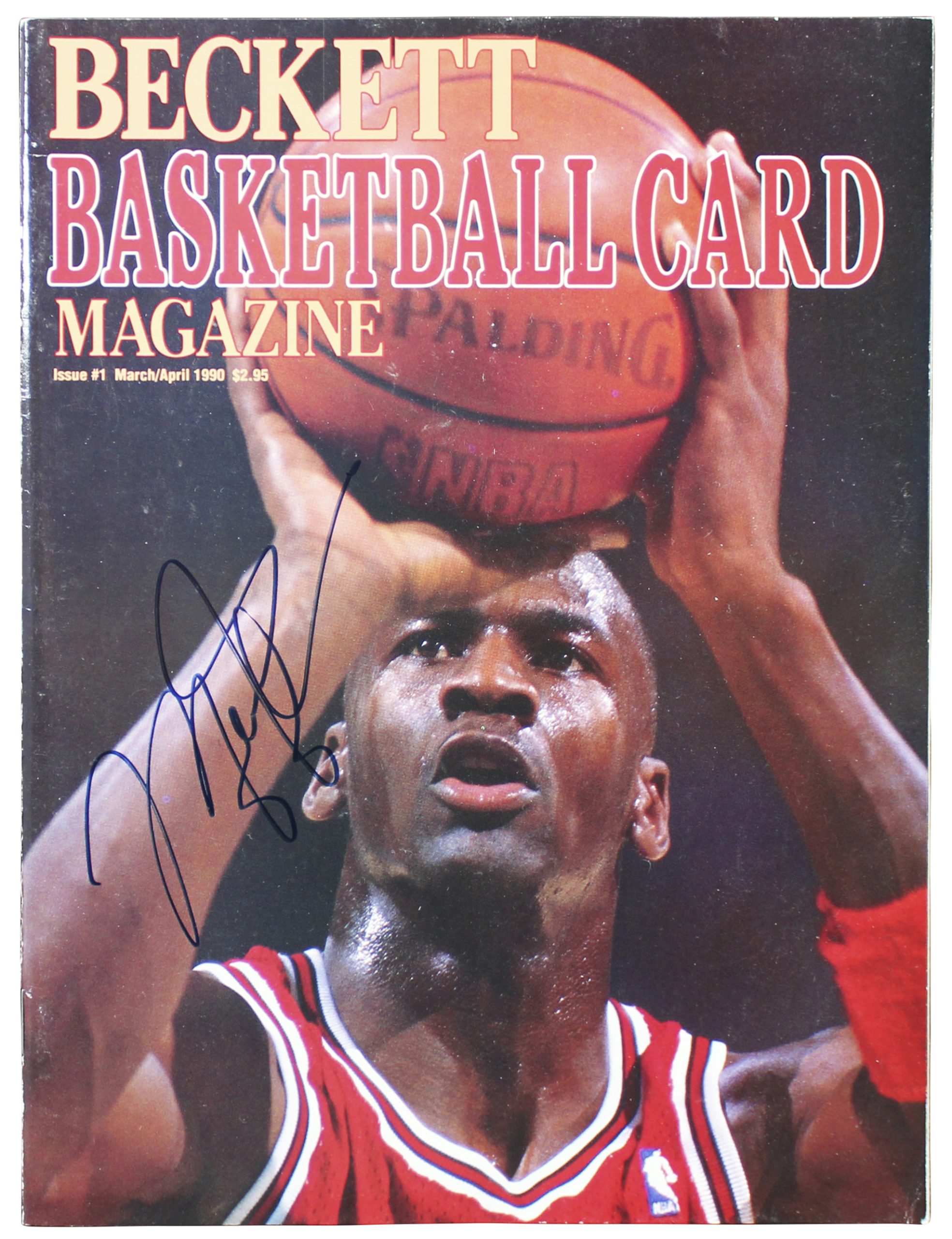 Bulls Michael Jordan Authentic Signed 1990 Beckett Magazine BAS #XX52121 Sale Coupon