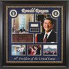 Ronald Reagan Authentic Signed & Framed 1×3 Cut Signature Auto 10! BAS #AB14388 Sale Coupon