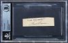 Thomas Edison Authentic Signed .85×3.25 Cut Signature Autographed BAS Slabbed Sale Coupon