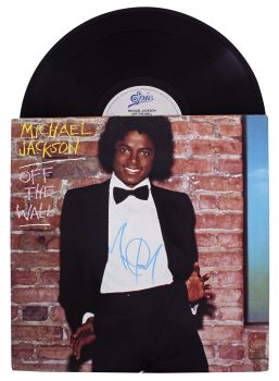 Michael Jackson Authentic Signed Off The Wall Album Cover JSA #BB39612 Sale Coupon
