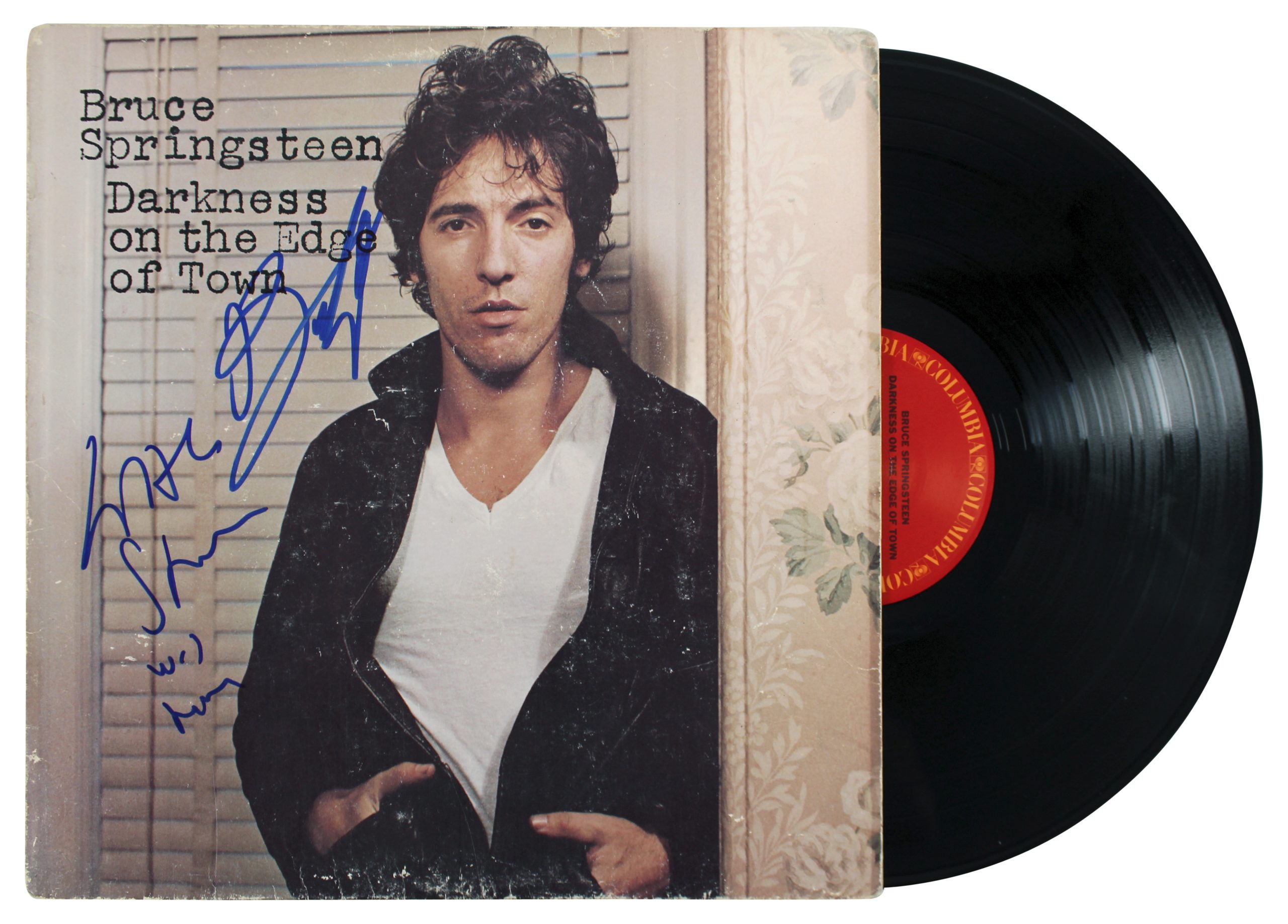 Bruce Springsteen & Steven Van Zandt Signed  Album Cover W/ Vinyl JSA #Z88807 Sale Coupon