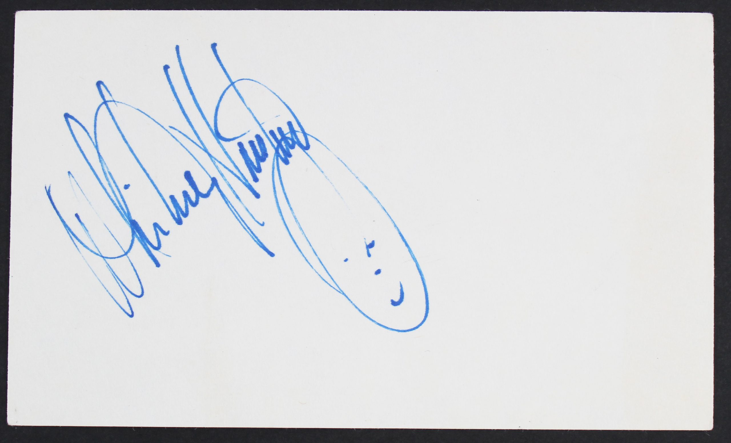 Whitney Houston Authentic Signed 3×5 Index Card   Autographed JSA #XX60015 Sale Coupon