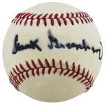 Tigers Hank Greenberg Authentic Signed 1983 All Star Game Baseball BAS #A41701 Sale Coupon