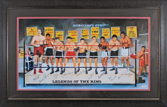 Legends Of The Ring (10 Boxers) Signed 20X33 Litho Muhammad Ali PSA/DNA & JSA Sale Coupon
