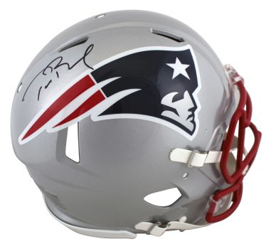 Patriots Tom Brady Authentic Signed Full Size Speed Proline Helmet Fanatics Sale Coupon