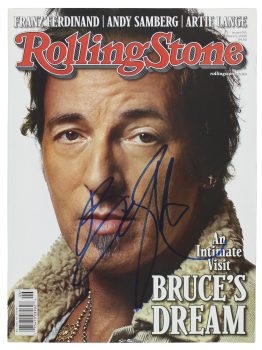Bruce Springsteen Authentic Signed 2009 Rolling Stone Magazine BAS #AB77718 Sale Coupon