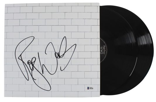 Roger Waters Pink Floyd Signed The Wall Album Cover W/ Vinyl BAS #A09384 Sale Coupon