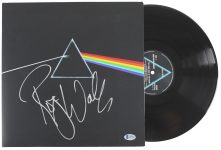 Roger Waters Pink Floyd Signed Dark Side Of The Moon Album Cover W/ Vinyl BAS Sale Coupon