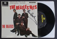 Paul McCartney Signed The Beatles’ Hits 45 RPM Album Cover W/ Vinyl BAS #A57933 Sale Coupon