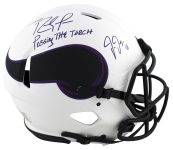 Randy Moss & Justin Jefferson “PTT” Signed Lunar F/S Speed Proline Helmet BAS W Sale Coupon