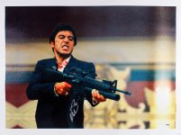 Al Pacino Scarface Authentic Signed 20×28 Canvas PSA/DNA Itp #4A98788 Sale Coupon