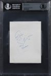 Eric Clapton Authentic Signed 3.75×5 Cut Signature Autographed BAS Slabbed Sale Coupon