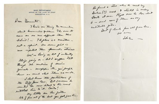 Dwight D. Eisenhower Signed 6.85×8.85 Handwritten Letter BAS #AB14553 Sale Coupon