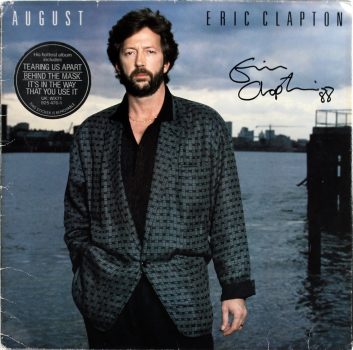 Eric Clapton “88” Authentic Signed August Album Cover W/ Vinyl REAL LOA Sale Coupon